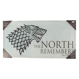 GAME OF THRONES - GLASS PRINT - The North - 60X30 cm